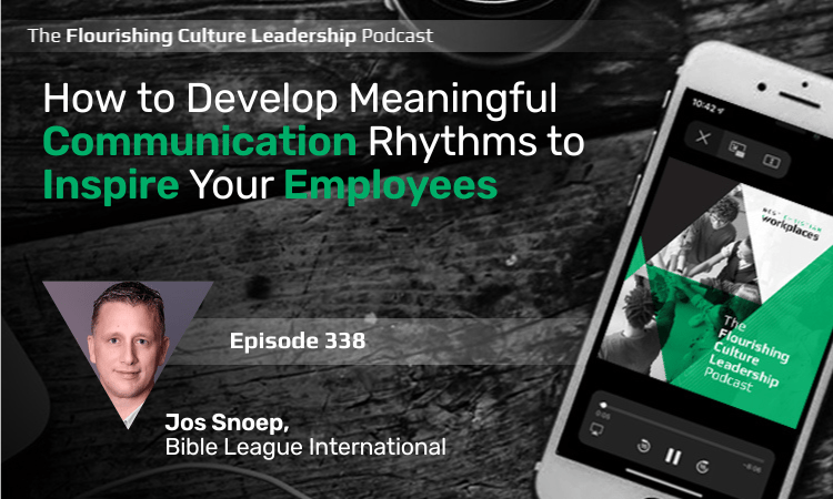 Jos Snoep, President and CEO of Bible League International, has proven insights to help you develop meaningful communication rhythms that will inspire your employees to new levels of performance.&nbsp;