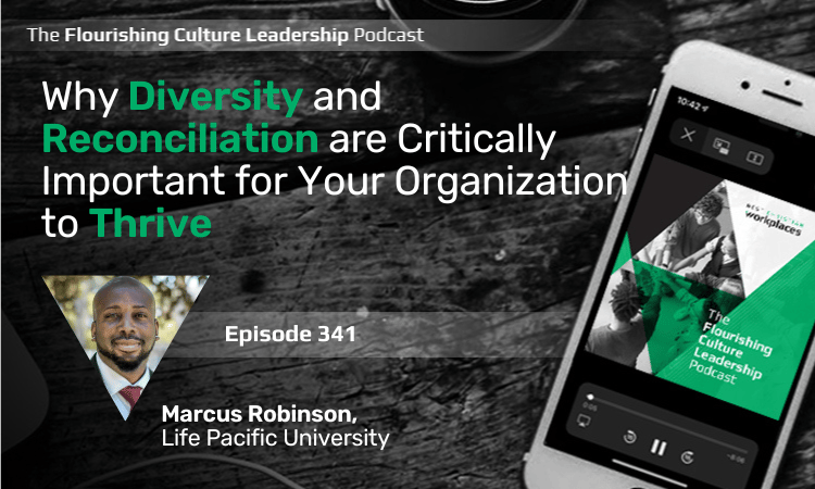 Marcus Robinson says, diversity, equity, and inclusion are critically important for an organization to thrive and for our Christian witness.
